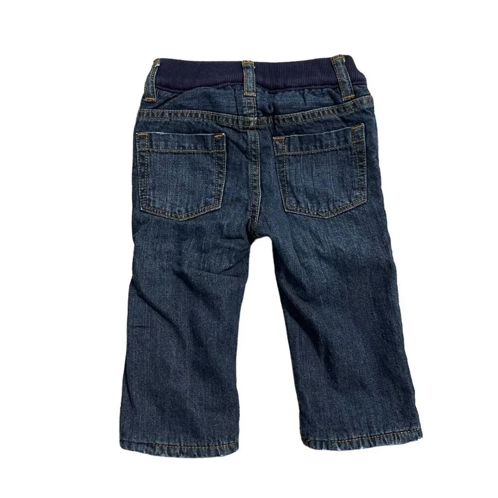 Baby Gap 6-12m Fleece Lined Pull-On Jeans